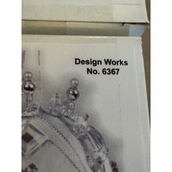 Mary Maxim Design Works Beaded Ornament Kit Set Of 4 - Picture 6 of 12